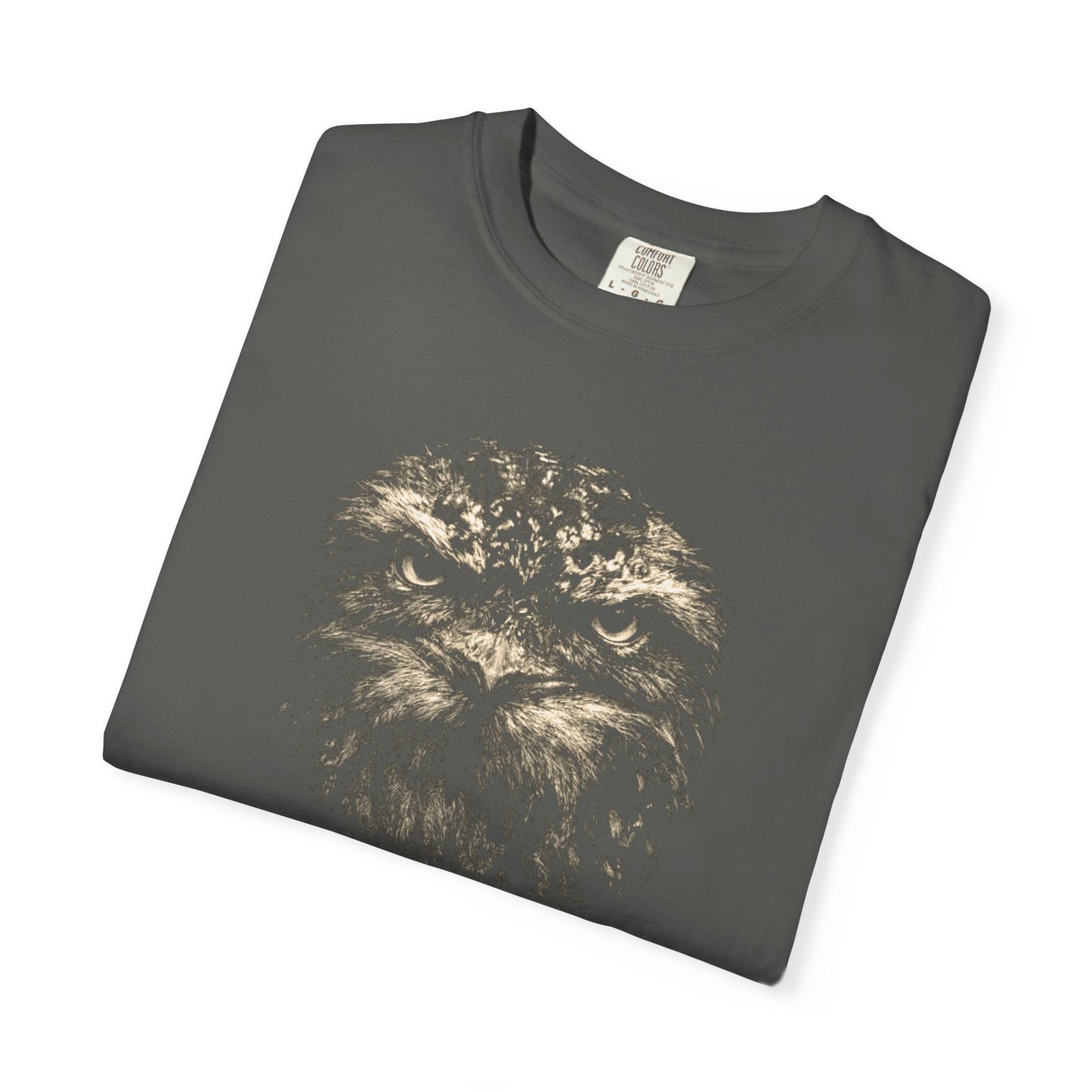 Tawny Frogmouth Shirt, Comfort Colors Owl Tee, Frogmouth Bird Shirt, Australian Bird T Shirt, Bird Lover Gift, Wildlife Graphic Tee