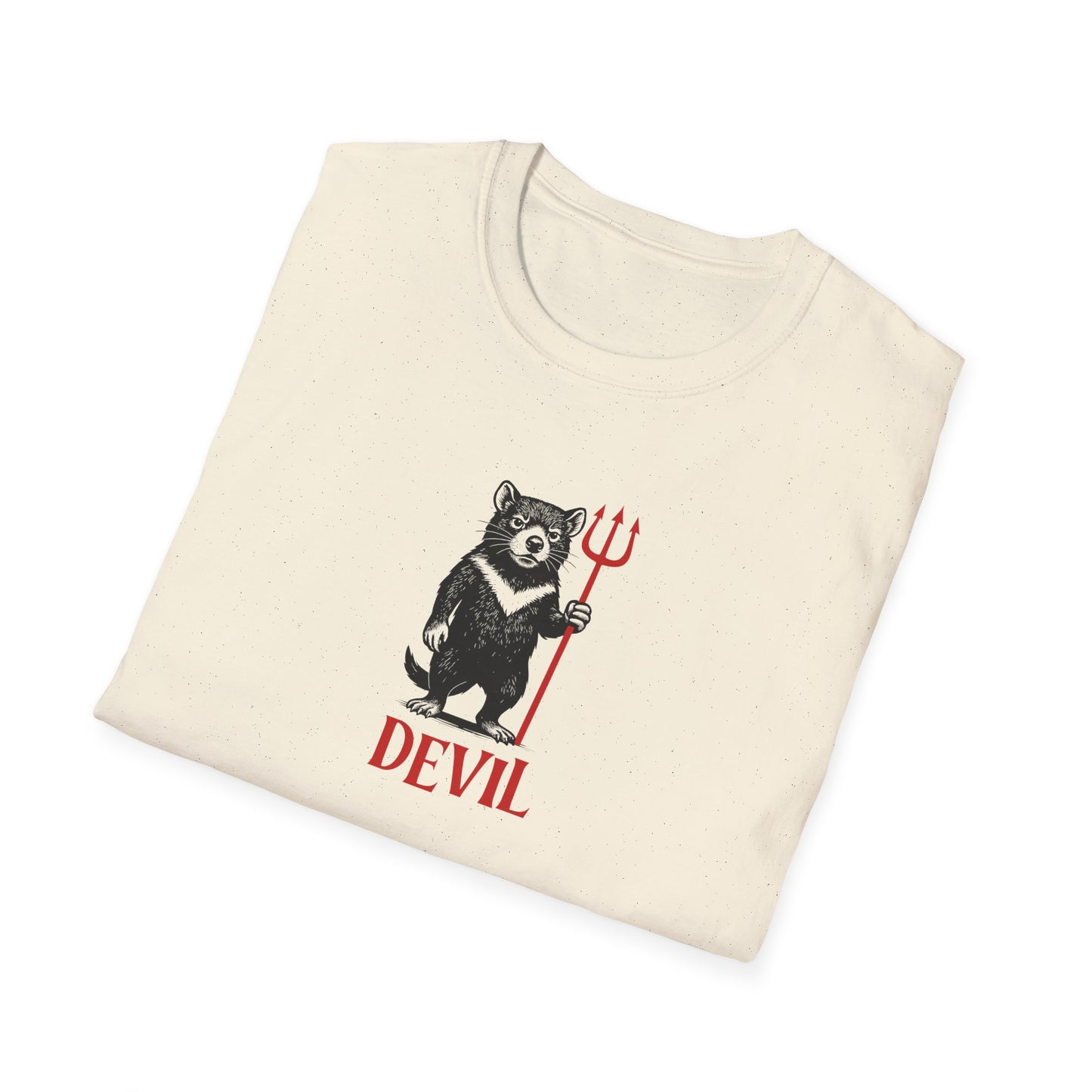 Tasmanian Devil T-Shirt, Funny Devil Shirt, Australian Wildlife Tee, Cute Devil Graphic T-Shirt, Aussie Animal Shirt