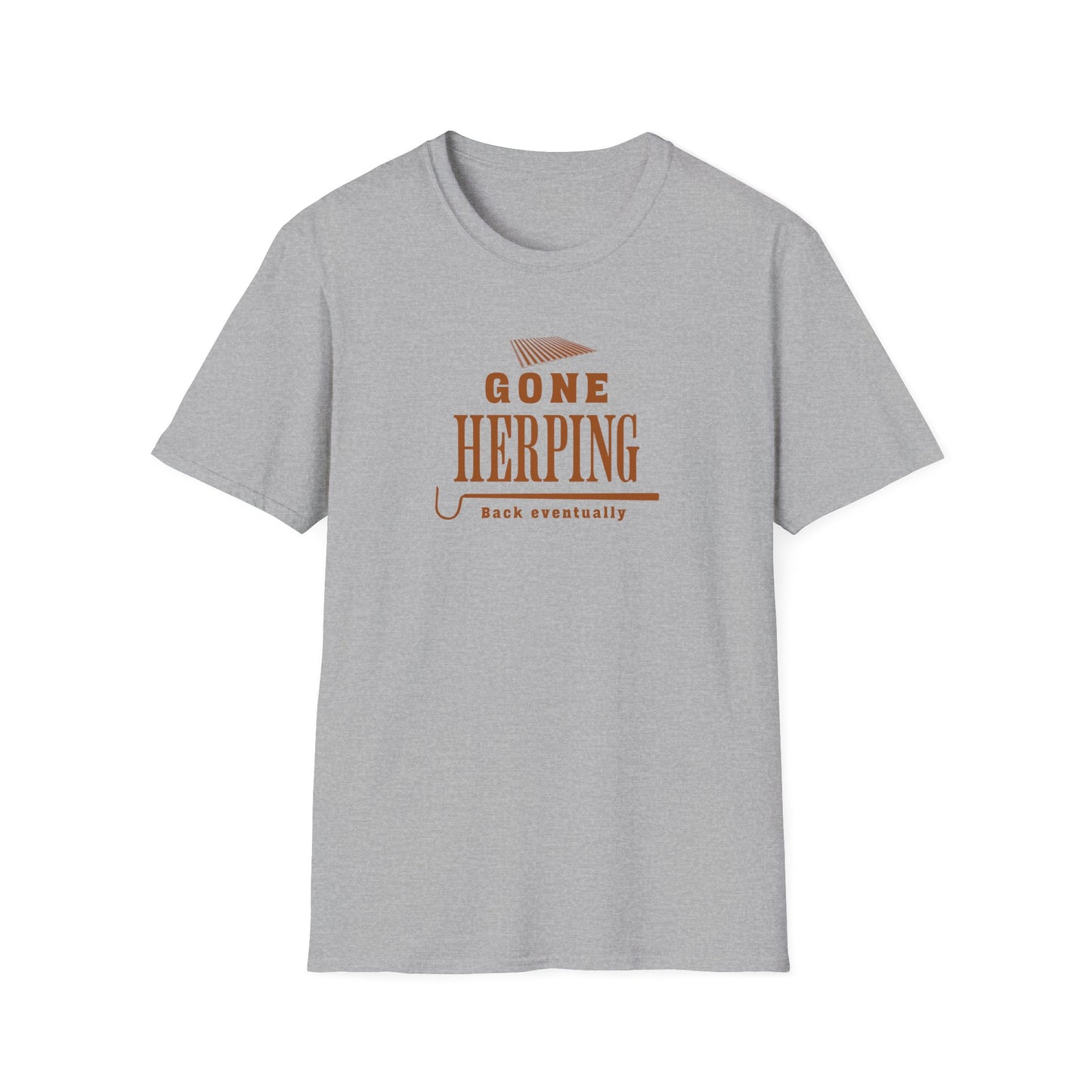 Gone Herping T-Shirt, Back Eventually Shirt, Field Herping Tee, Reptile Lover Gift, Snake Lover Shirt, Wildlife Graphic Tee
