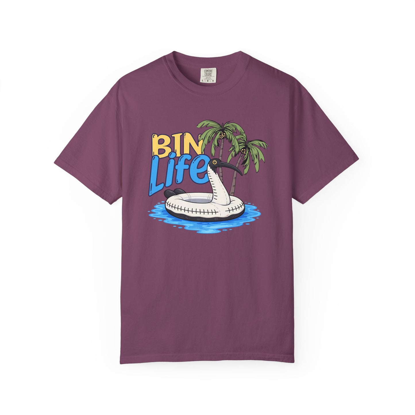 Bin Life Ibis Shirt, Funny Bin Chicken T Shirt, Comfort Colors Summer Tee, Australian Ibis Shirt, Beach Bird Graphic Tee, Aussie Gift