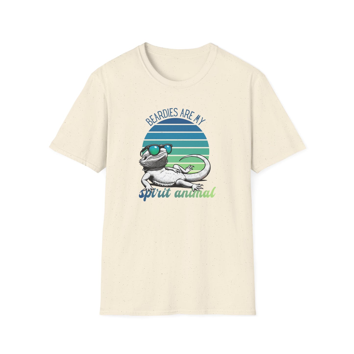 Beardies Are My Spirit Animal T-Shirt, Bearded Dragon Shirt, Reptile Lover Tee, Lizard Mom Dad Gift, Herpetology Graphic Shirt