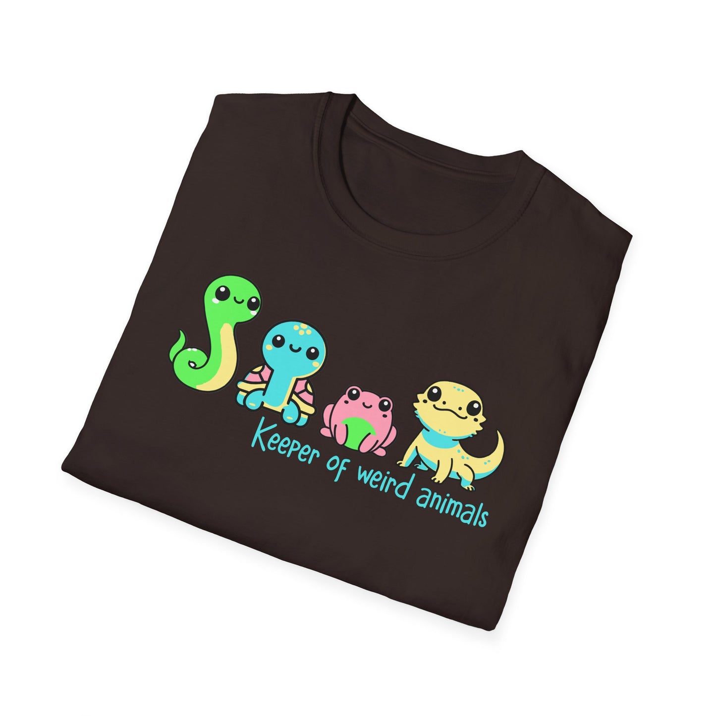 Keeper Of Weird Animals T-Shirt, Reptile Lover Shirt, Frog Snake Turtle Lizard Tee, Exotic Pet Owner Gift, Herpetology Shirt