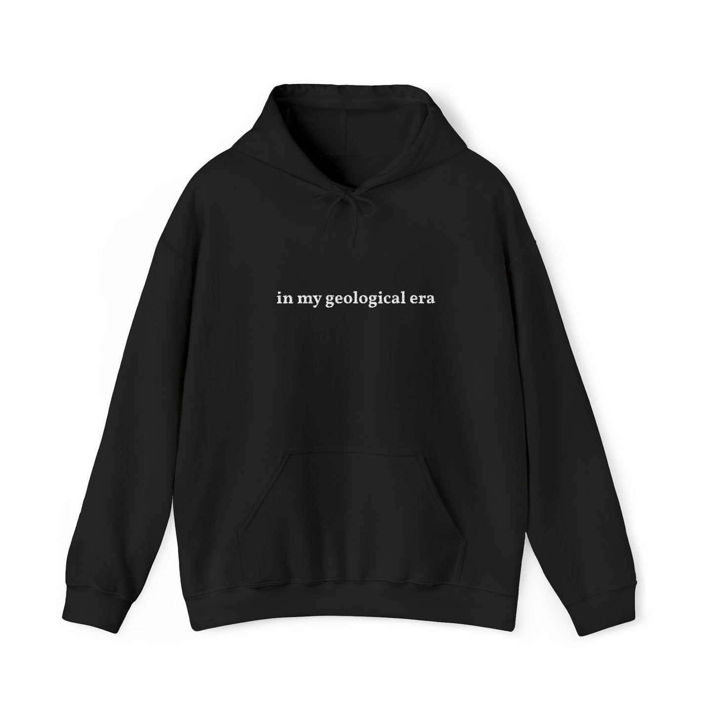 In My Geological Era Embroidered Hoodie, Geology Hoodie, Geologist Gift, Rock Lover Hoodie, Paleontology Gift, Earth Science Hoodie