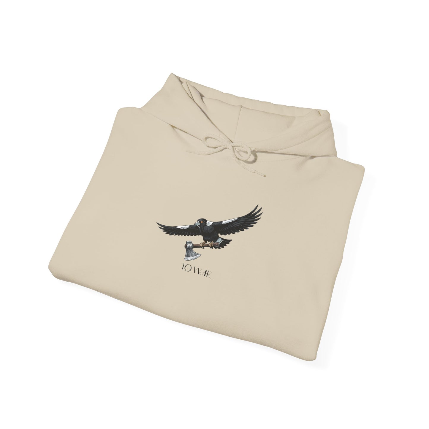 To War Magpie Hoodie, Australian Magpie Hoodie, Funny Aussie Bird Hoodie, Swooping Season Hoodie, Bird Warrior Sweatshirt, Bird Nerd Gift
