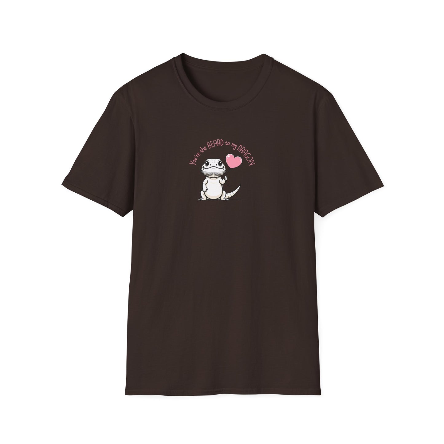 Bearded Dragon Valentine T-Shirt, You’re The Beard To My Dragon Tee, Reptile Lover Shirt, Cute Beardie Owner Gift