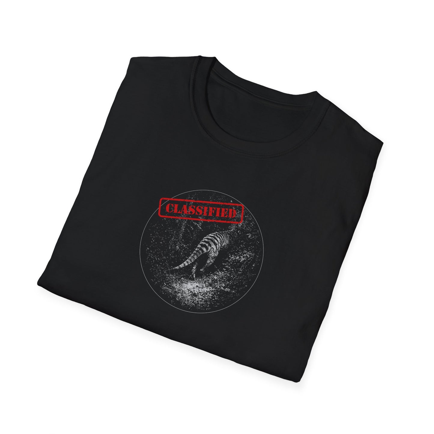 Thylacine T-Shirt, Classified Tasmanian Tiger Shirt, Extinct Animal Tee, Australian Wildlife Shirt, Cryptid Lover Gift, Retro Graphic Tee