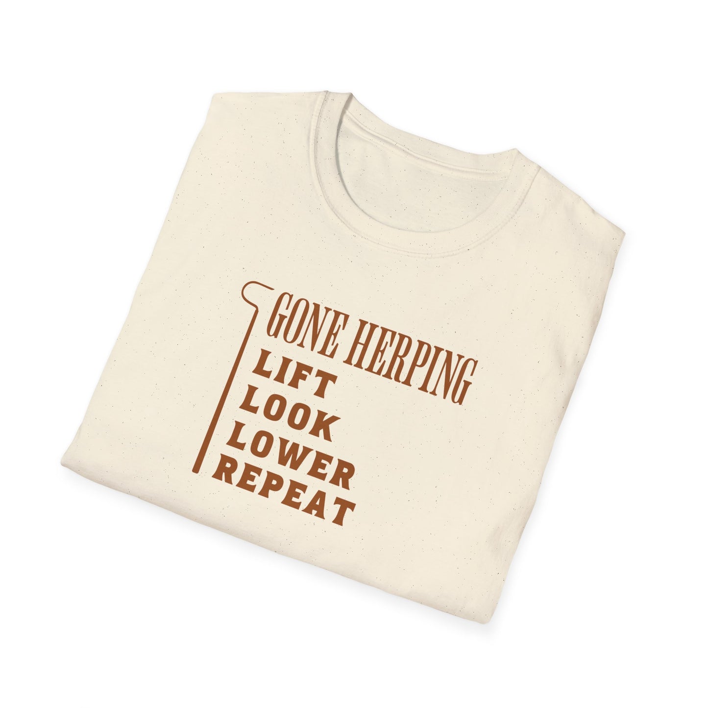 Gone Herping T-Shirt, Lift Look Lower Repeat Shirt, Reptile Lover Tee, Field Herping Gift, Snake Lover Shirt, Wildlife Graphic Tee