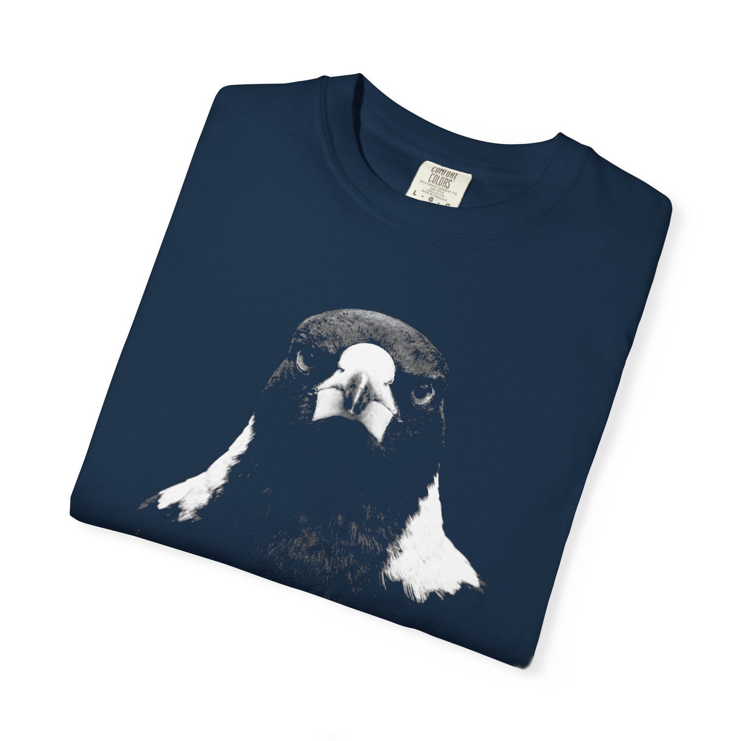 Australian Magpie Shirt, Comfort Colors Magpie Tee, Aussie Bird T Shirt, Magpie Graphic Tee, Bird Lover Gift, Australian Wildlife Shirt