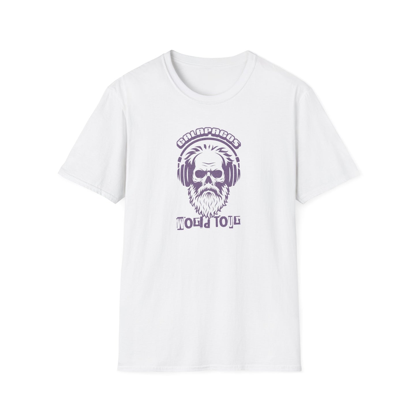 Galapagos World Tour T-Shirt, Evolution Graphic Tee, Biology Shirt, Science Nerd T-Shirt, Skull Graphic Tee, Alternative Nature Shirt