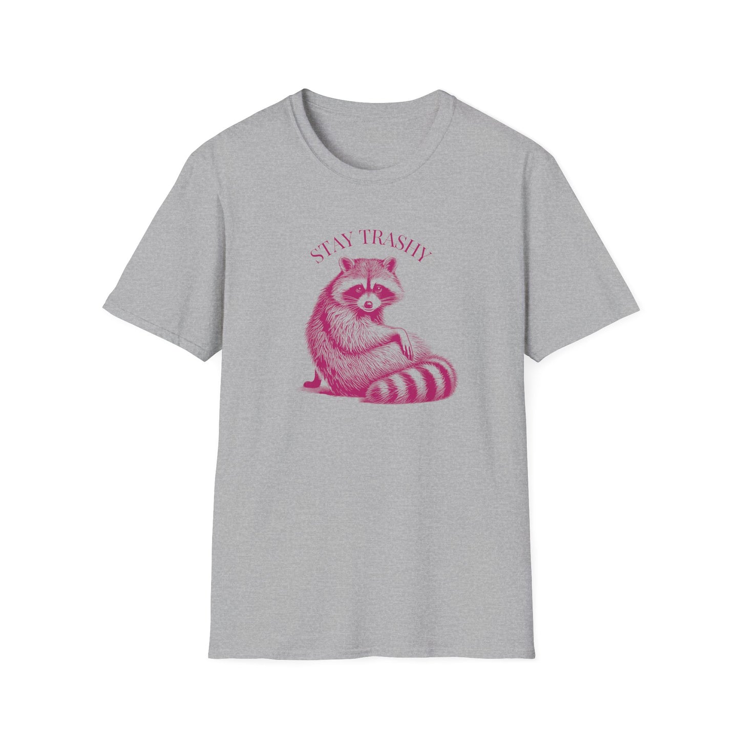Stay Trashy Raccoon T-Shirt, Funny Raccoon Shirt, Trash Panda Tee, Cute Raccoon Shirt, Animal Humor Tee, Funny Animal Shirt