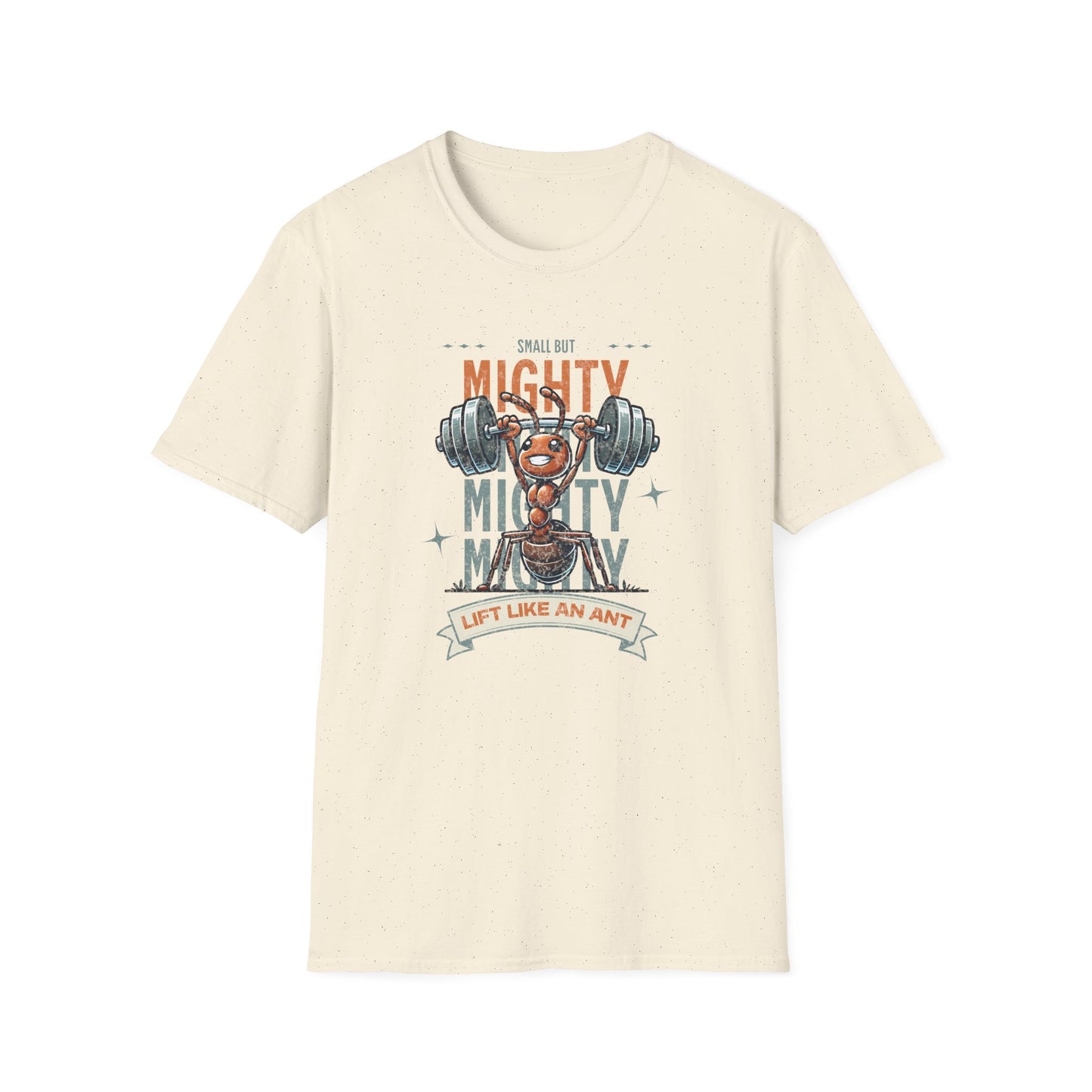 Ant Weightlifting T-Shirt, Small But Mighty Gym Shirt, Lift Like An Ant Tee, Fitness Insect Shirt, Workout Gift, Bug Lover Shirt