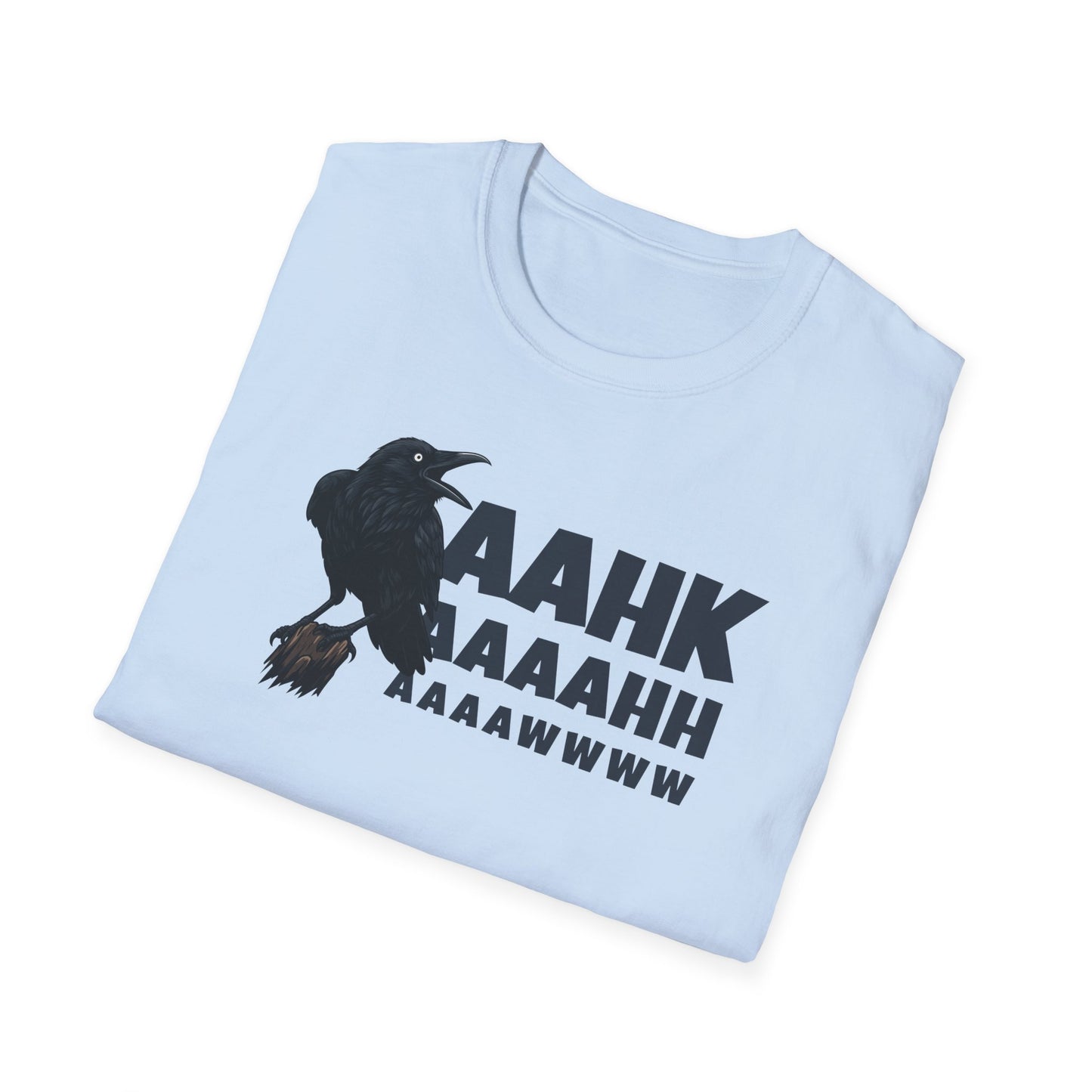 Australian Raven T-Shirt, Raven Call Shirt, Bird Tee, Funny Crow Shirt, Australian Bird Lover Gift, Goth Bird Shirt