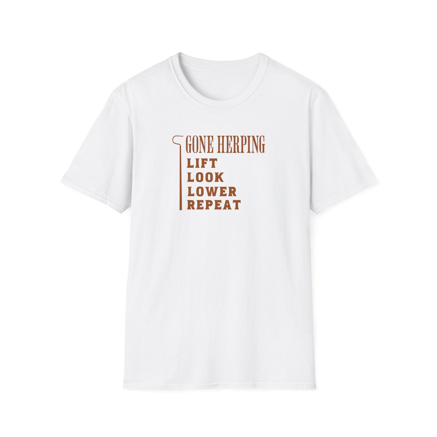 Gone Herping T-Shirt, Lift Look Lower Repeat Shirt, Reptile Lover Tee, Field Herping Gift, Snake Lover Shirt, Wildlife Graphic Tee