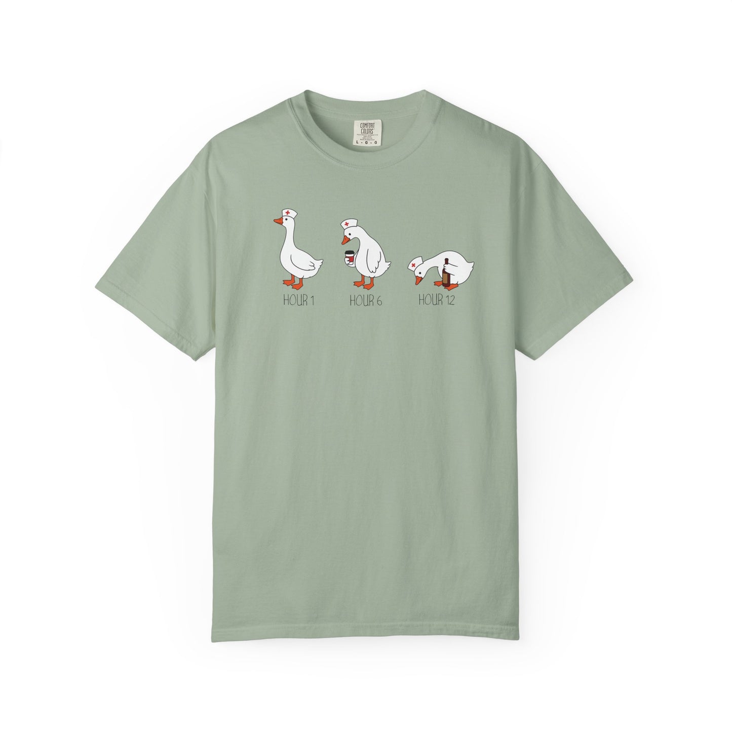 Nurse Goose Shirt, Funny Nurse T Shirt, Comfort Colors Nurse Tee, Goose Nurse Graphic Tee, Medical Humor Shirt, Nurse Gift Idea