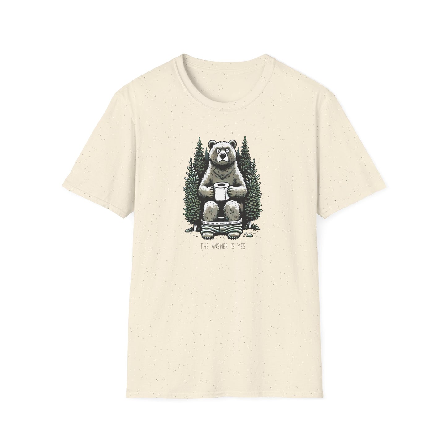 Bear Hiking T-Shirt, Does A Bear Poop In The Woods Shirt, Camping Gift, Outdoorsy Shirt, Nature Lover Tee, Hiker Graphic Tee