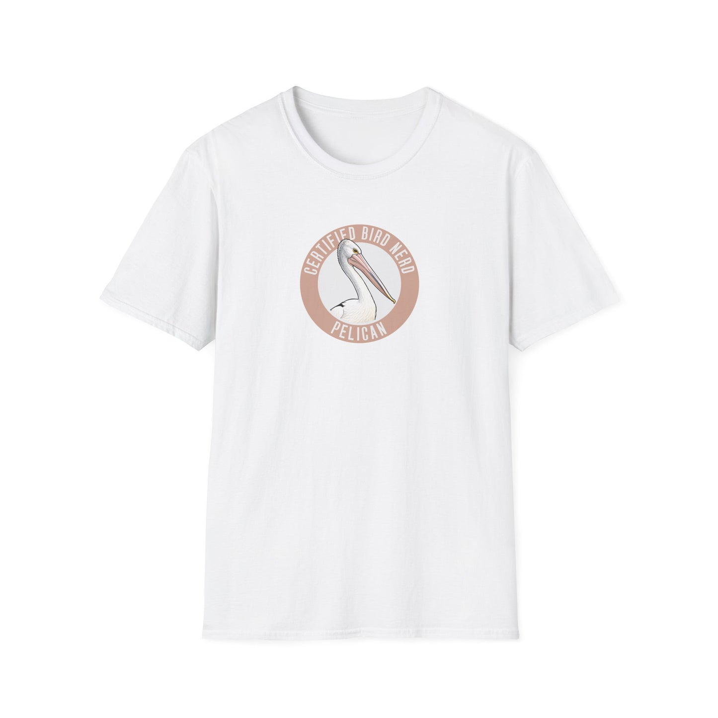Pelican T-Shirt, Certified Bird Nerd Shirt, Australian Bird Tee, Birdwatching Gift, Wildlife Lover Tee, Coastal Bird Graphic Tee