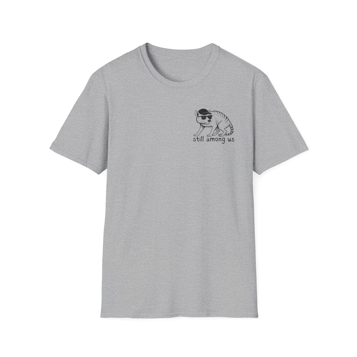 Tasmanian Tiger Incognito T-Shirt, Thylacine Disguise Shirt, Funny Extinct Animal Tee, Cryptid Shirt, Aussie Wildlife Humor, Thylacine Gift