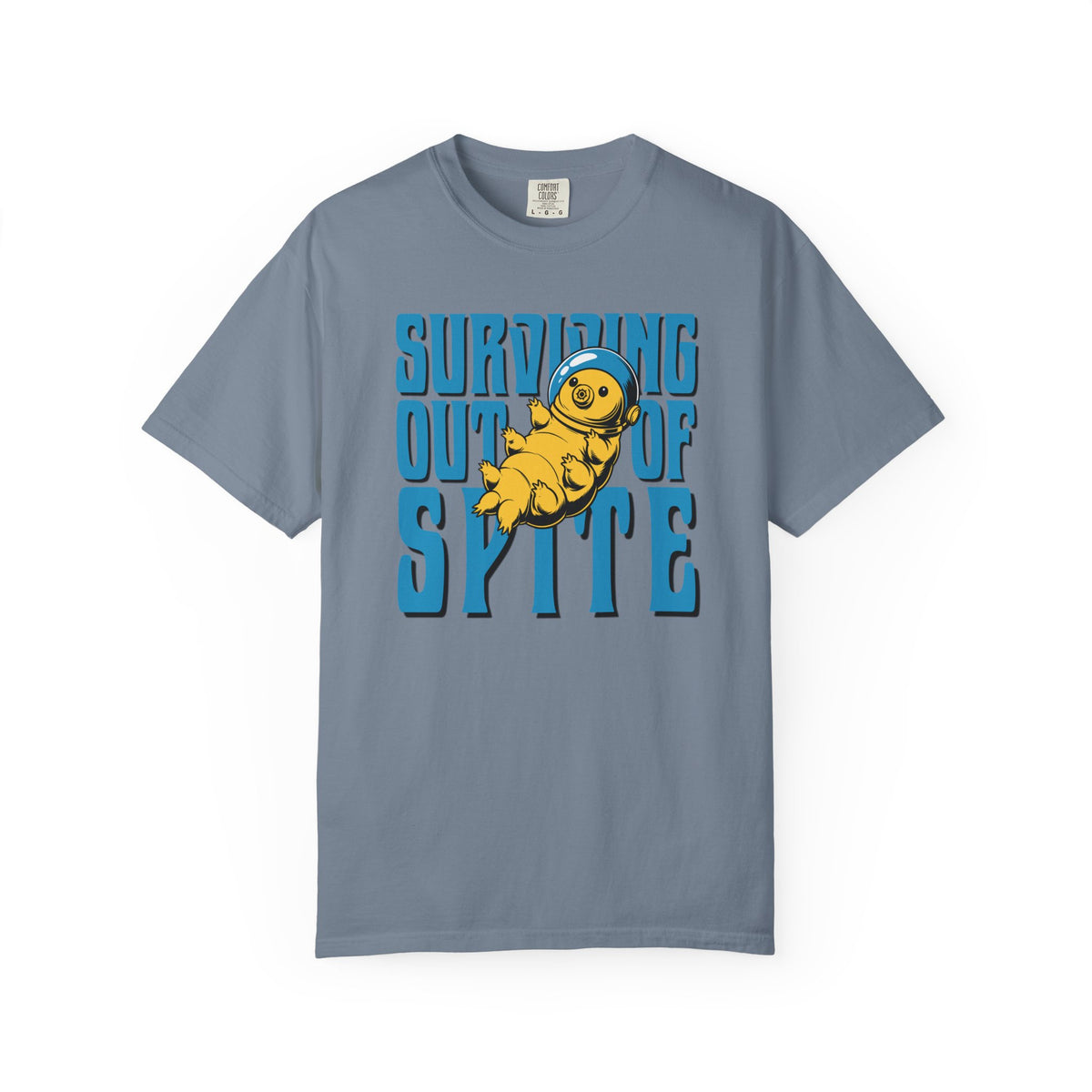 Tardigrade Shirt, Surviving Out of Spite Tee, Comfort Colors Science T Shirt, Water Bear Graphic Tee, Biology Teacher Gift, Science Nerd