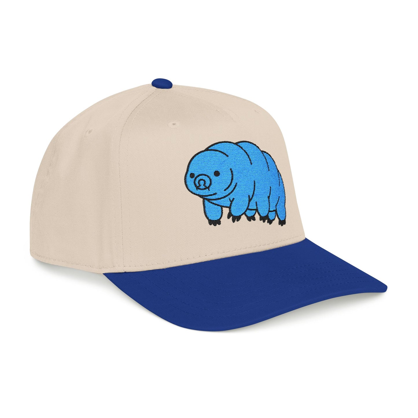 Tardigrade Embroidered Mid Profile Baseball Cap, Water Bear Hat, Science Nerd Cap, Biology Gift, Cute Microbiology Hat, Embroidered Dad Cap