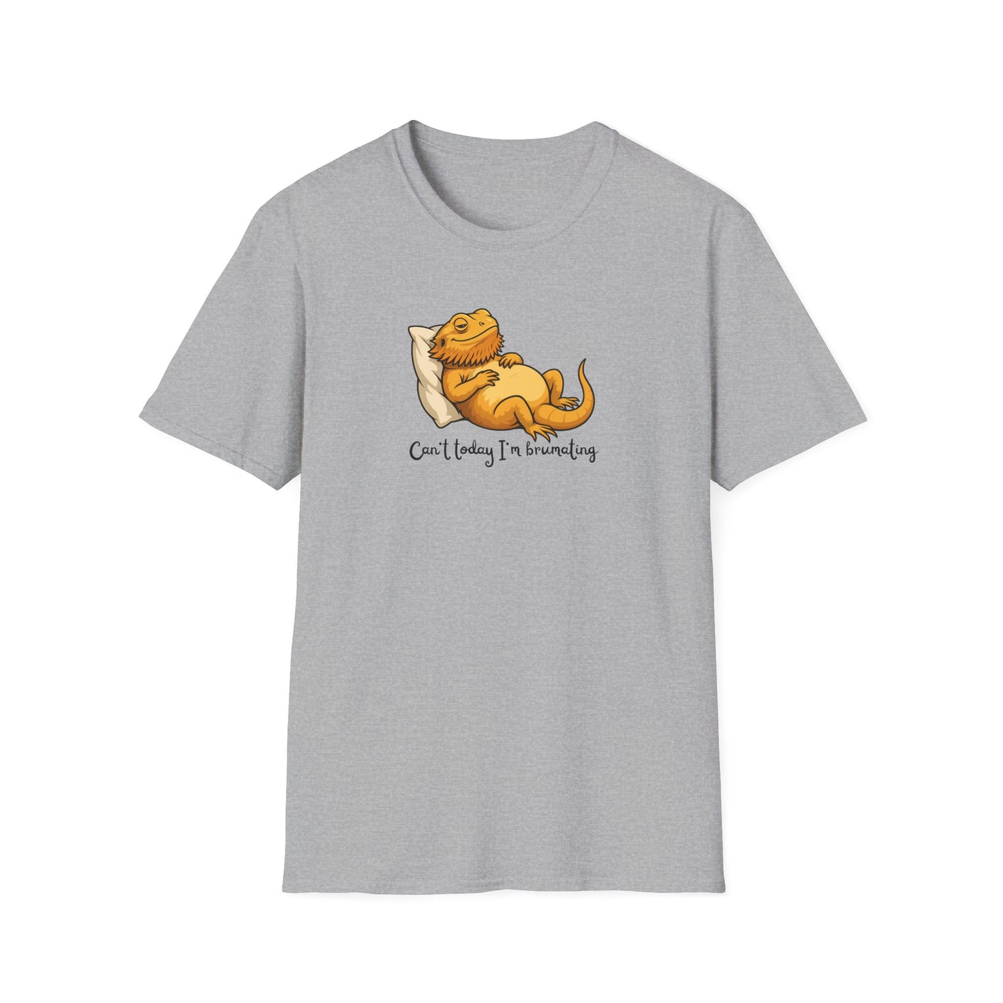 Can’t Today I’m Brumating Bearded Dragon T-Shirt, Funny Beardie Tee, Reptile Lover Shirt, Lazy Lizard Shirt, Herpetology Gift, Bearded Dragon Gift