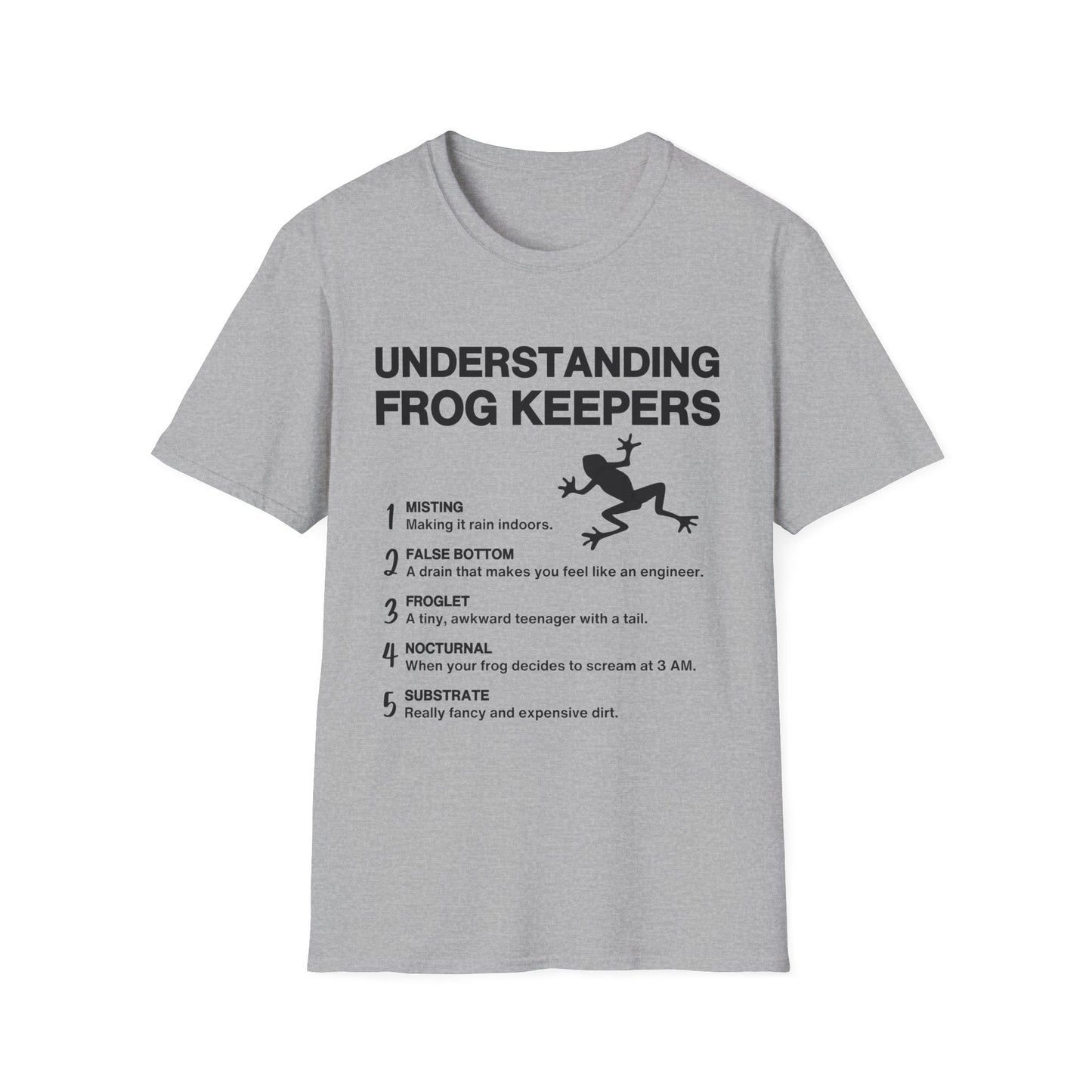 Understanding Frog Keepers T-Shirt – Amphibian Lover Gift Aussie Herp Tee