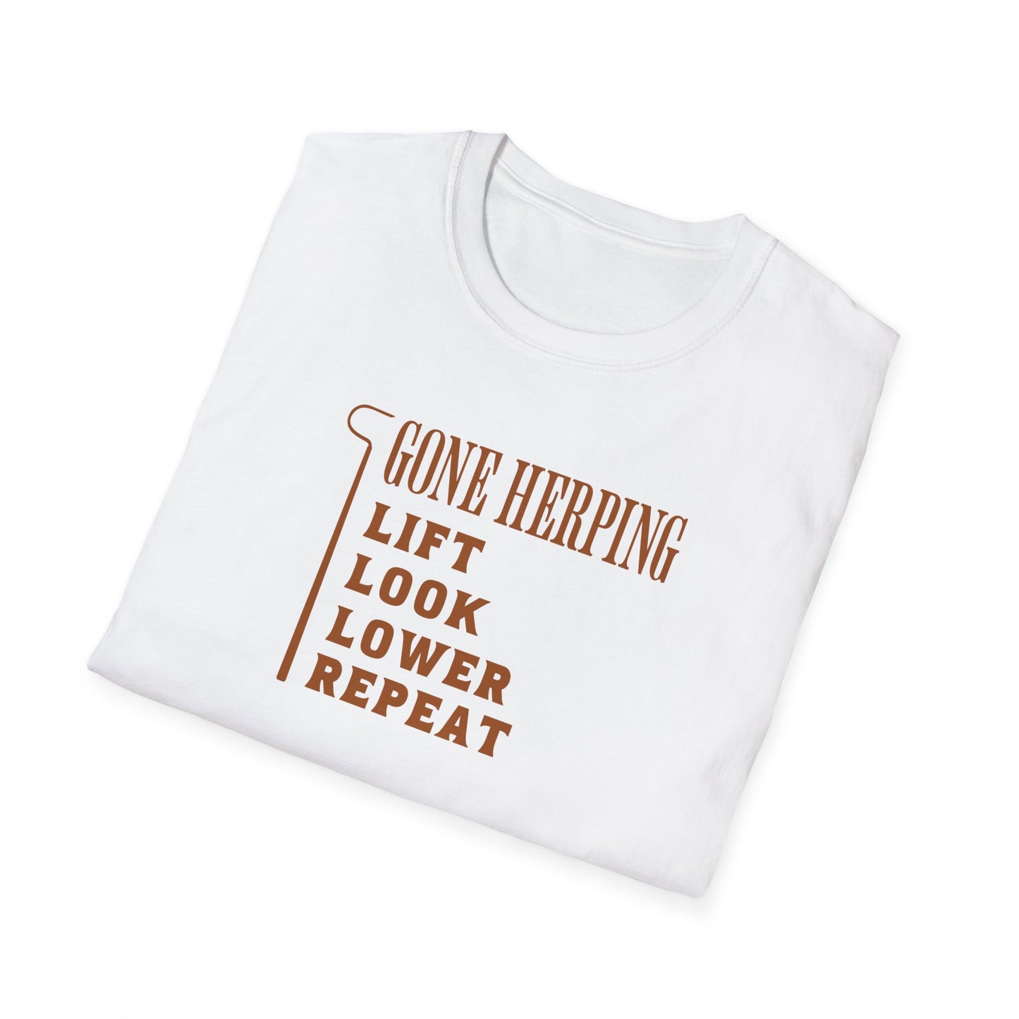 Gone Herping T-Shirt, Lift Look Lower Repeat Shirt, Reptile Lover Tee, Field Herping Gift, Snake Lover Shirt, Wildlife Graphic Tee