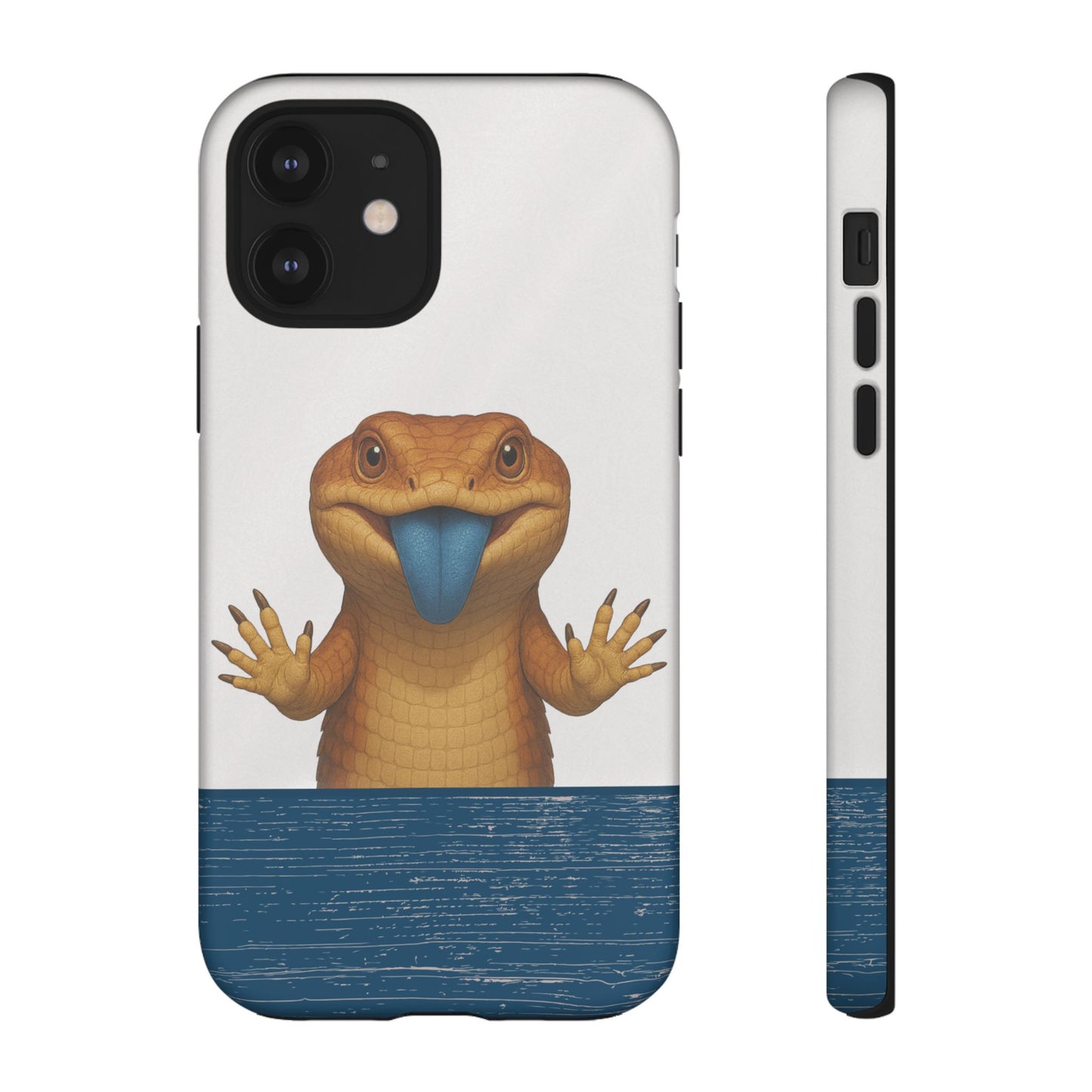 Blue-tongued Lizard iPhone Case – Glass Surfer Australian Wildlife Design