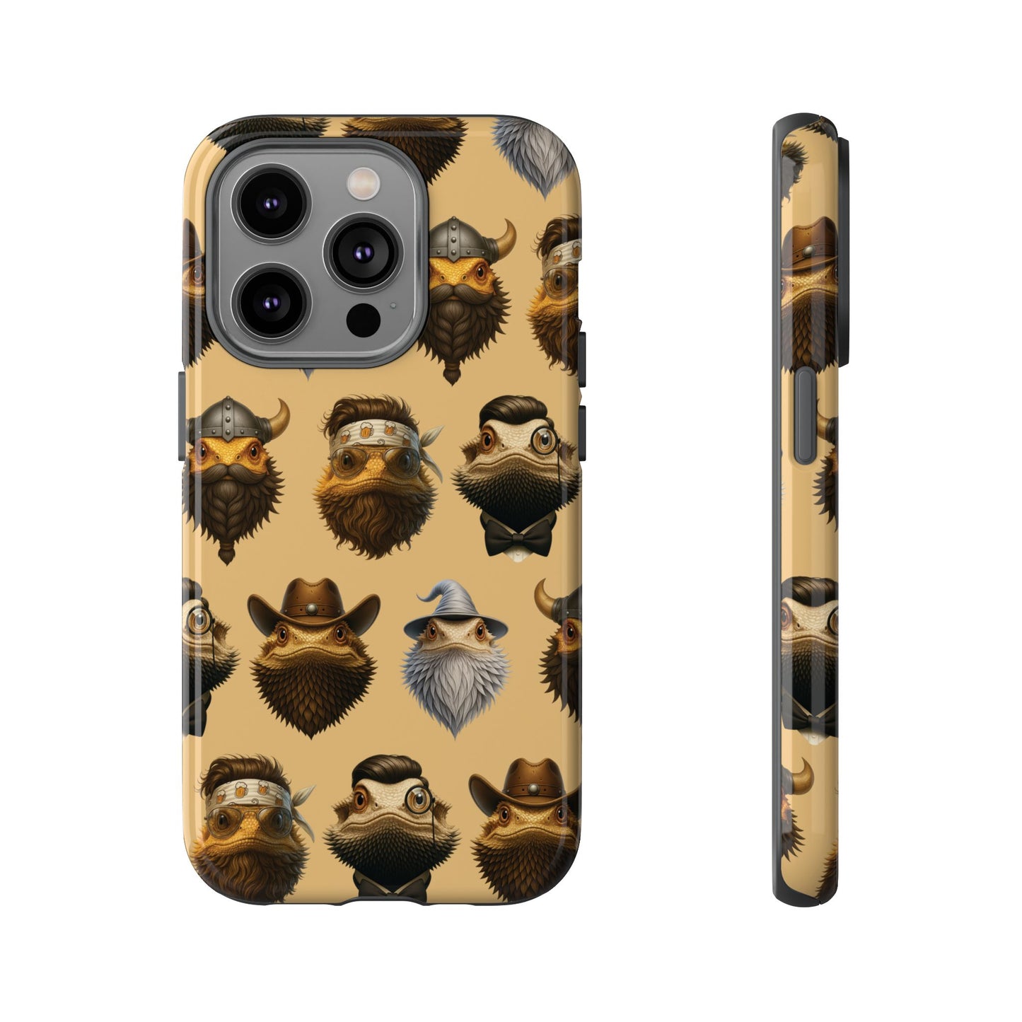 Quirky Bearded Dragon iPhone Case – Great Beards Reptile Lover Gift
