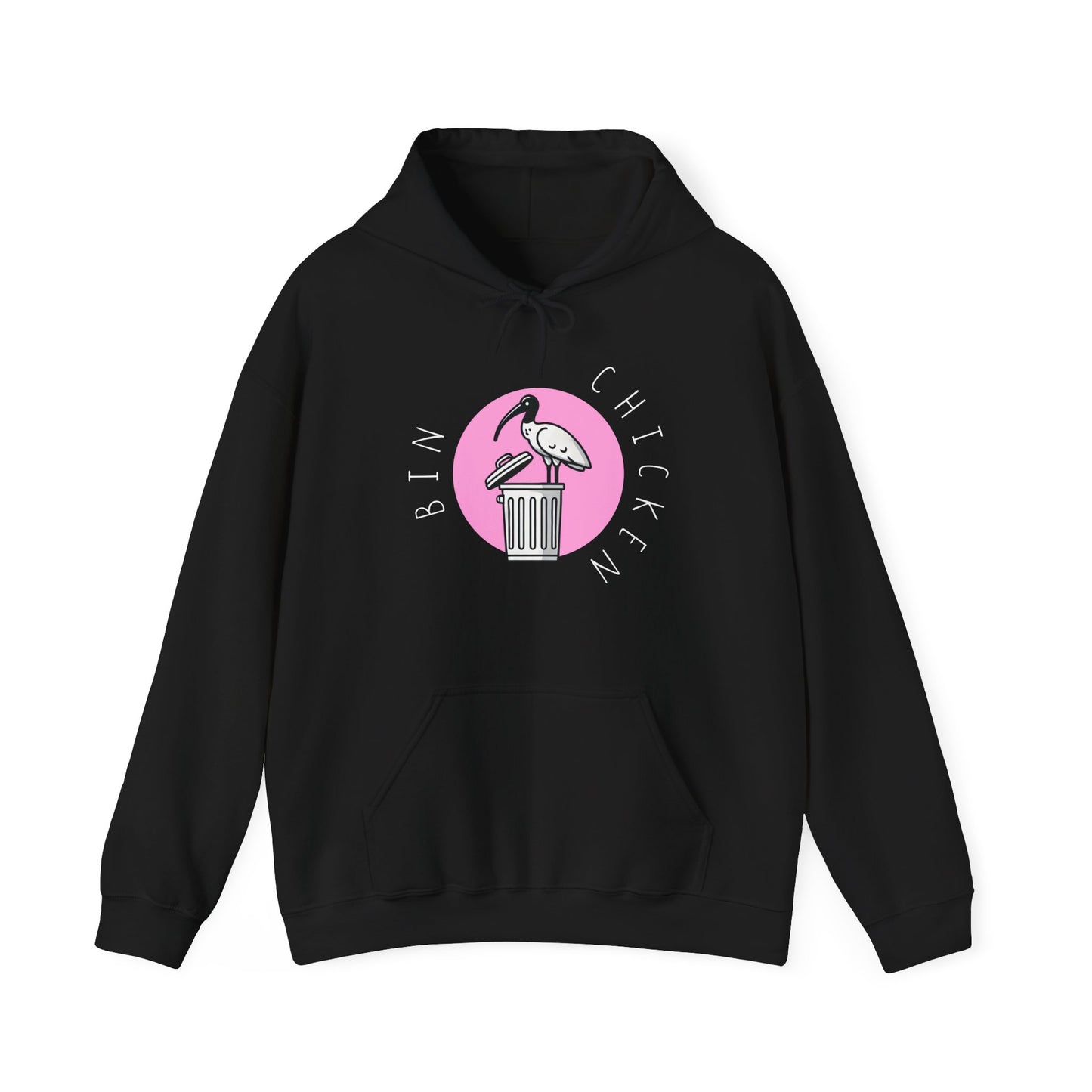 Bin Chicken Unisex Hooded Sweatshirt | Bird Lover's Hoodie | Birds of Australia