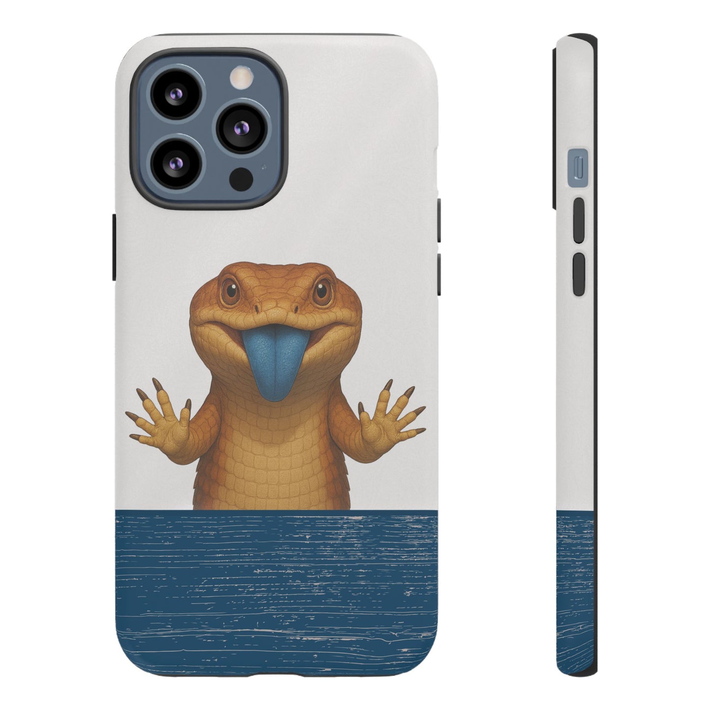 Blue-tongued Lizard iPhone Case – Glass Surfer Australian Wildlife Design