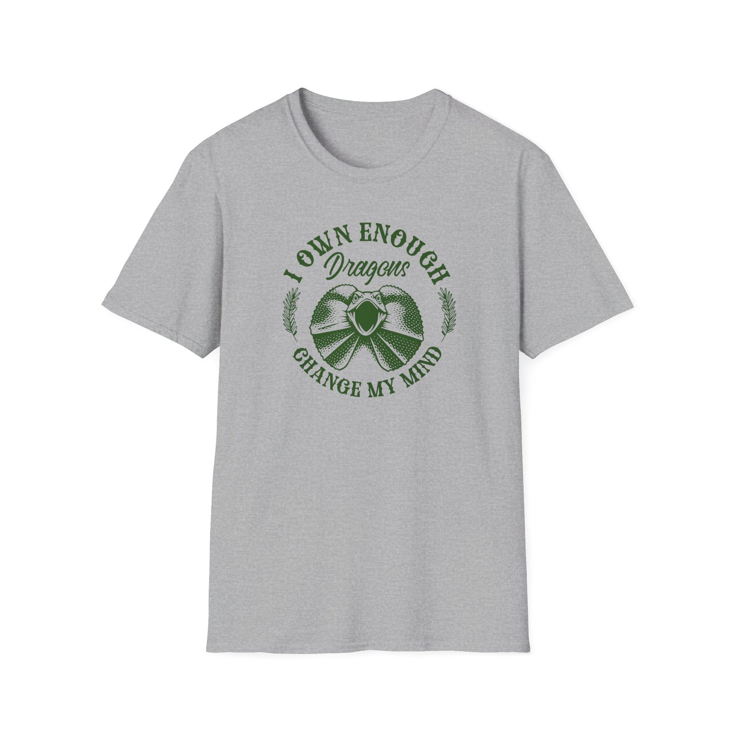 Frilled Dragon T-Shirt I Own Enough Dragons Shirt, Funny Reptile Keeper Tee, Beardie Lover Gift, Lizard Owner Shirt
