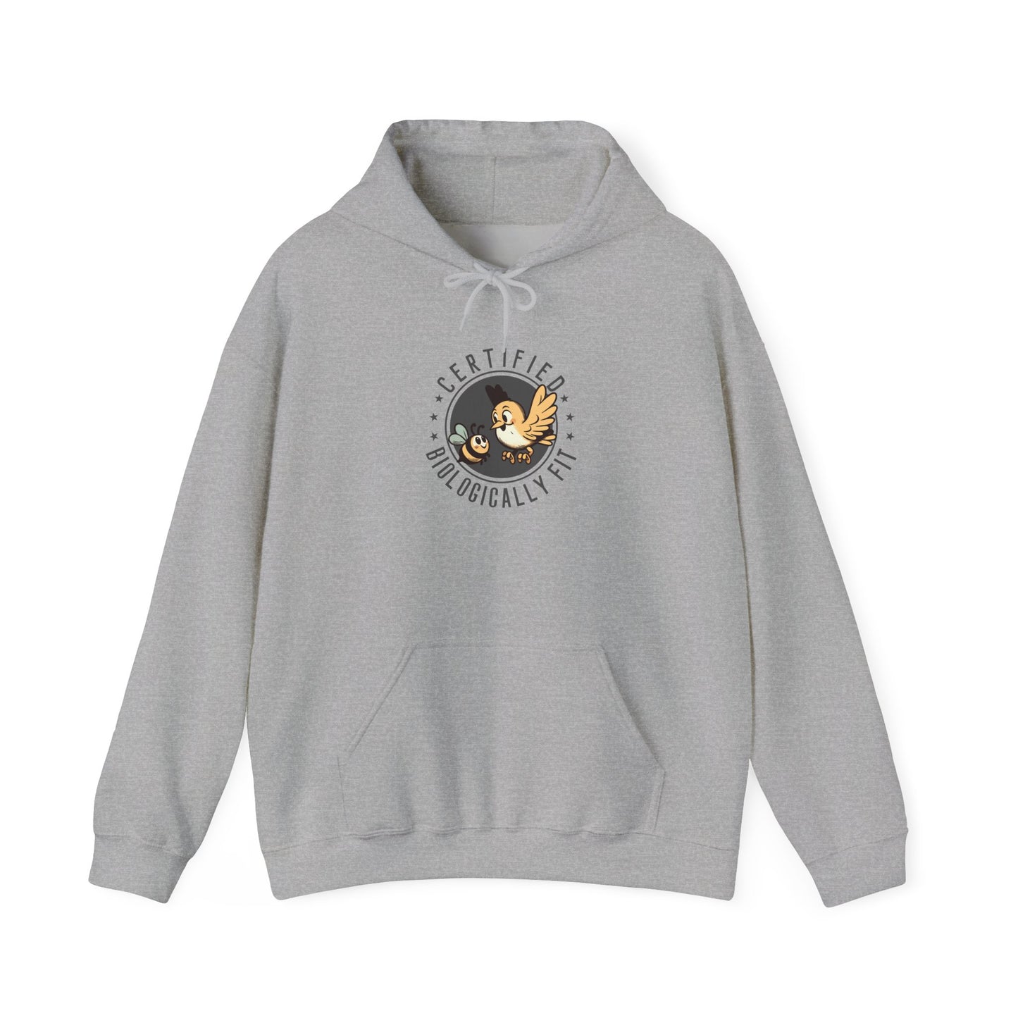 Certified Biologically Fit Hoodie, Biology Hoodie, Natural Selection Hoodie, Evolution Science Hoodie, Biology Teacher Gift, STEM Hoodie, Science Lover Gift