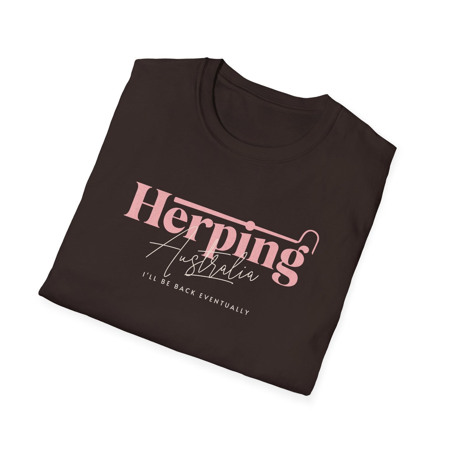 Herping Australia T-Shirt, Back Eventually Shirt, Reptile Lover Tee, Field Herping Shirt, Snake Hook Gift, Australian Wildlife Tee
