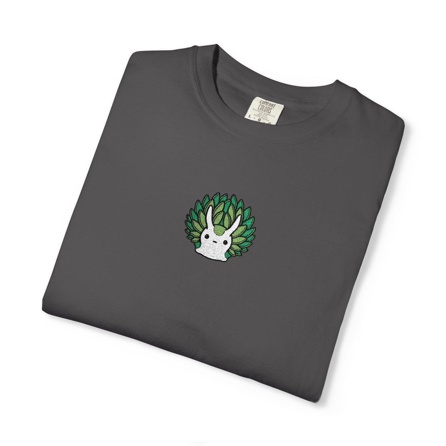 Sea Sheep Embroidered Comfort Colors T-Shirt, Cute Sea Slug Shirt, Nudibranch Tee, Ocean Animal Gift, Marine Biology Embroidered Shirt