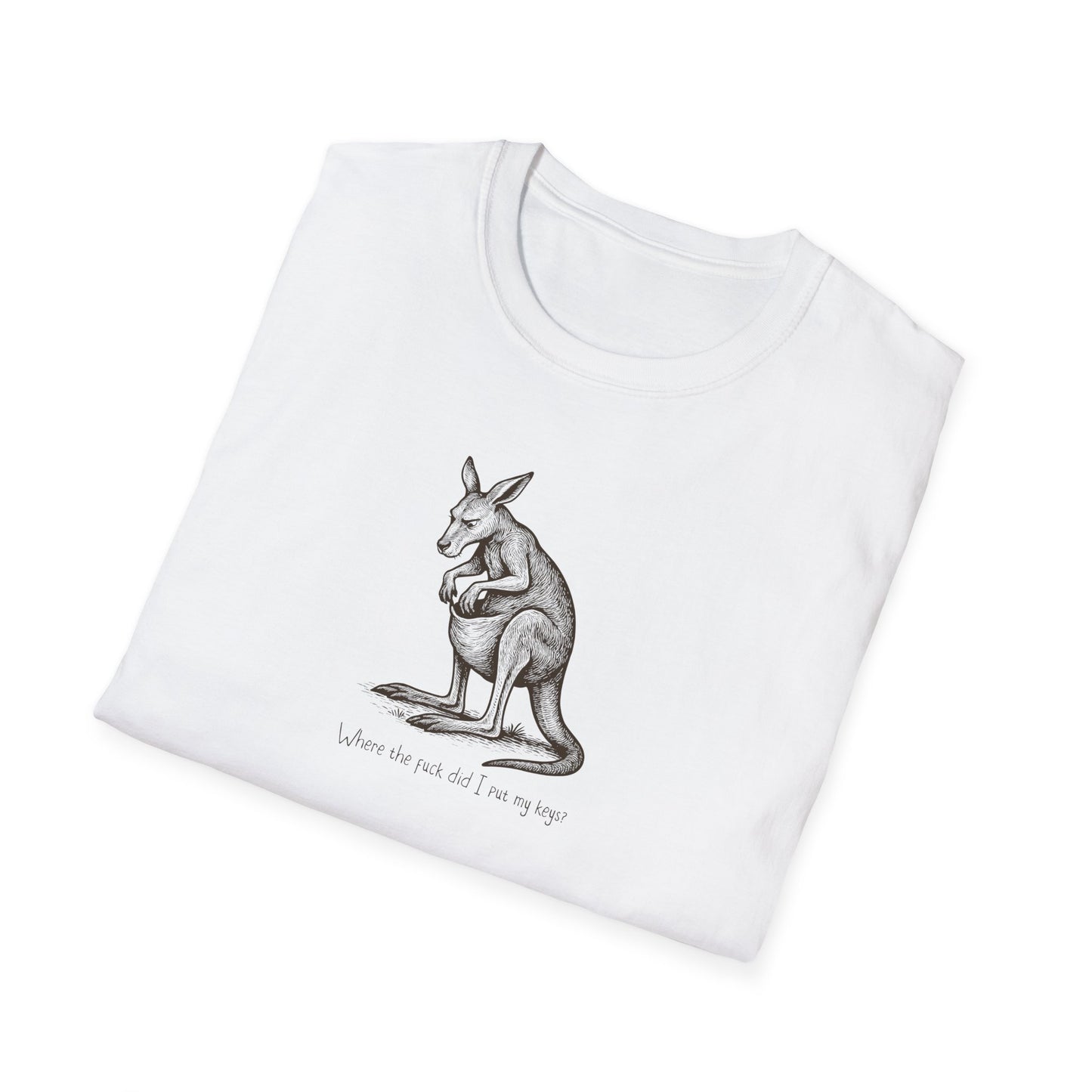 Funny Kangaroo T-Shirt, Australian Kangaroo Tee, Aussie Animal Shirt, Kangaroo Graphic Tee, Australian Wildlife T-Shirt, Casual Humor Tee