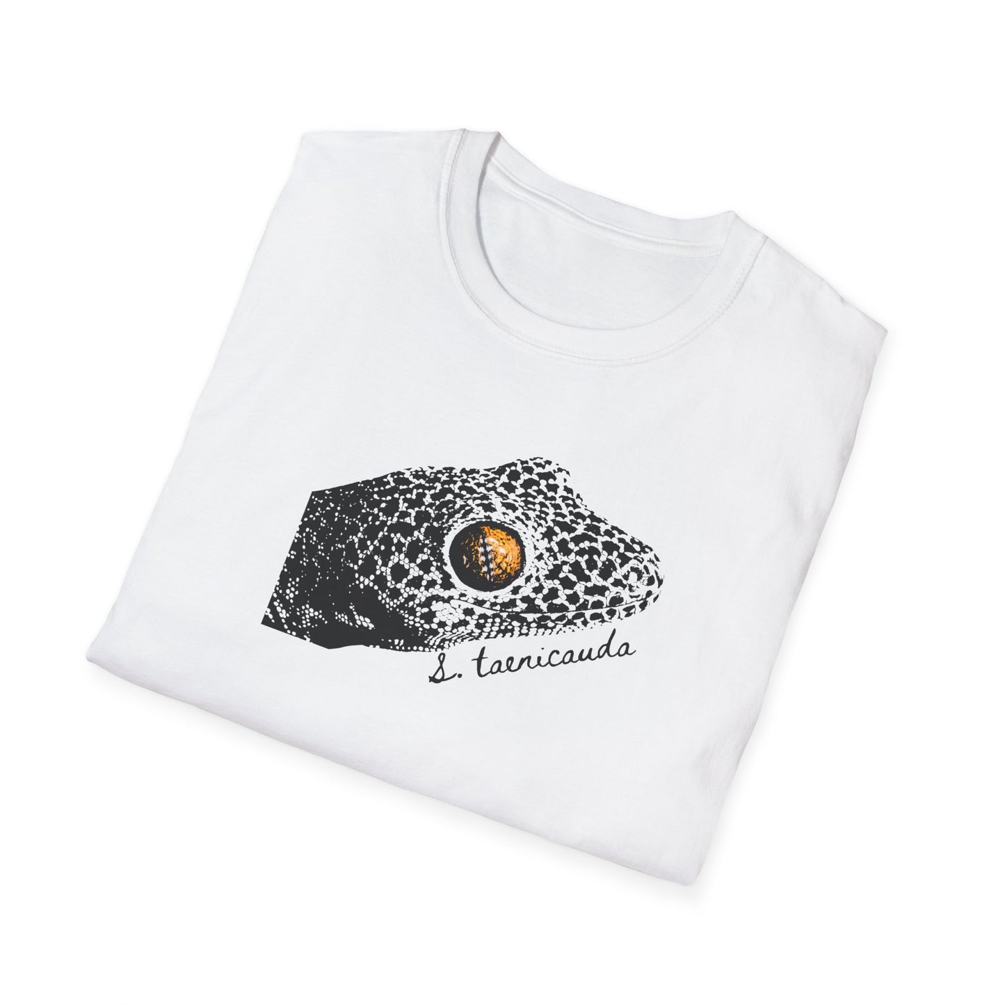 Golden Tailed Gecko T-Shirt, Strophurus taenicauda Shirt, Australian Gecko Tee, Reptile Lover Gift, Minimalist Lizard Shirt
