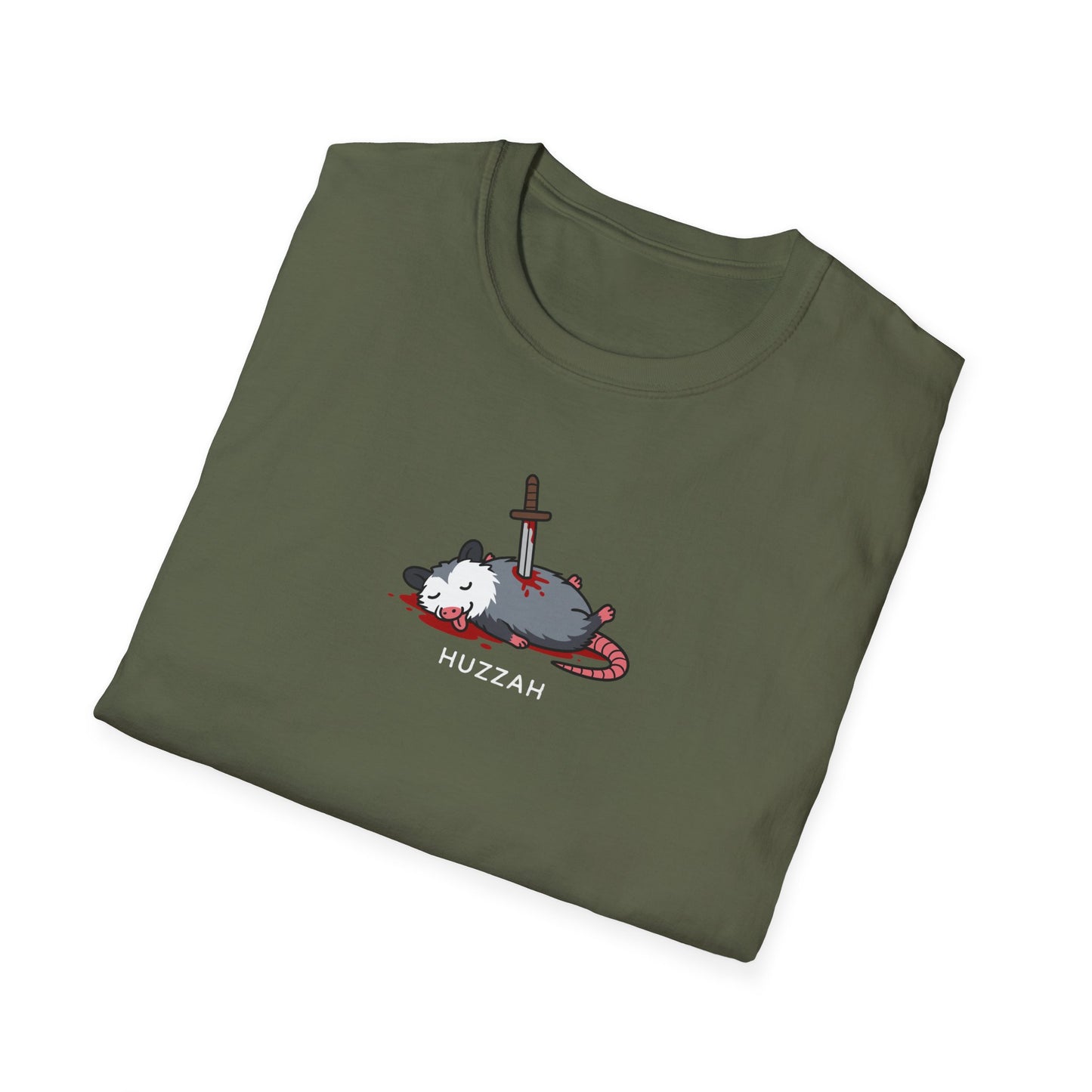 Funny Opossum T-Shirt, Dead Opossum Shirt, Dark Humor Opossum Tee, Playing Dead Possum Shirt, Funny Animal Shirt, Weird Humor Tee