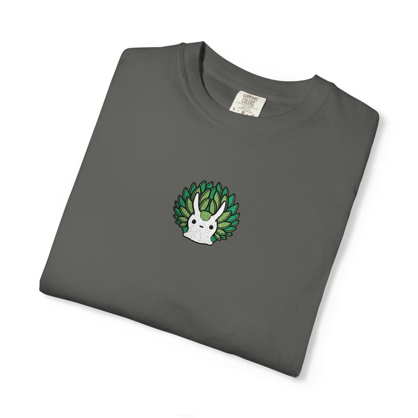 Sea Sheep Embroidered Comfort Colors T-Shirt, Cute Sea Slug Shirt, Nudibranch Tee, Ocean Animal Gift, Marine Biology Embroidered Shirt