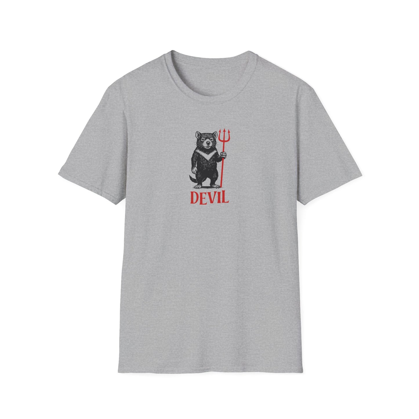 Tasmanian Devil T-Shirt, Funny Devil Shirt, Australian Wildlife Tee, Cute Devil Graphic T-Shirt, Aussie Animal Shirt