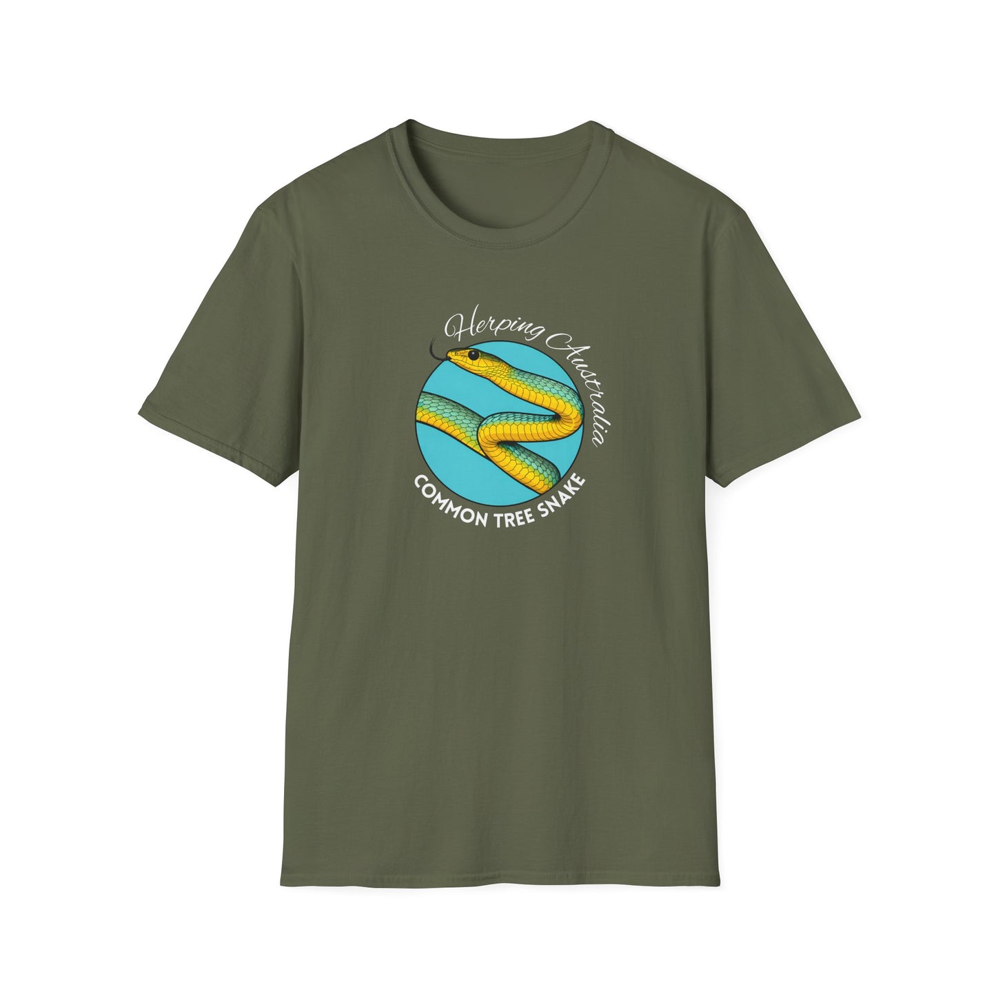 Common Tree Snake T-Shirt, Herping Australia Shirt, Australian Snake Tee, Reptile Lover Gift, Tree Snake Shirt, Wildlife Graphic Tee