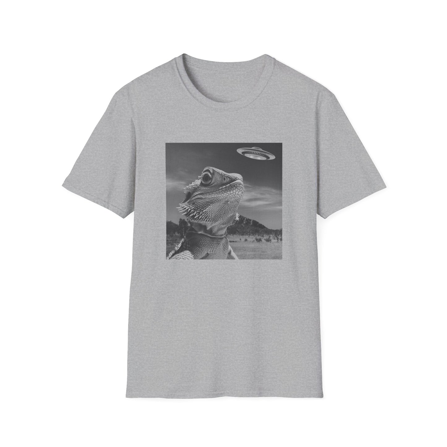 Bearded Dragon T-Shirt – UFO Selfie Reptile Lover Aussie Tee