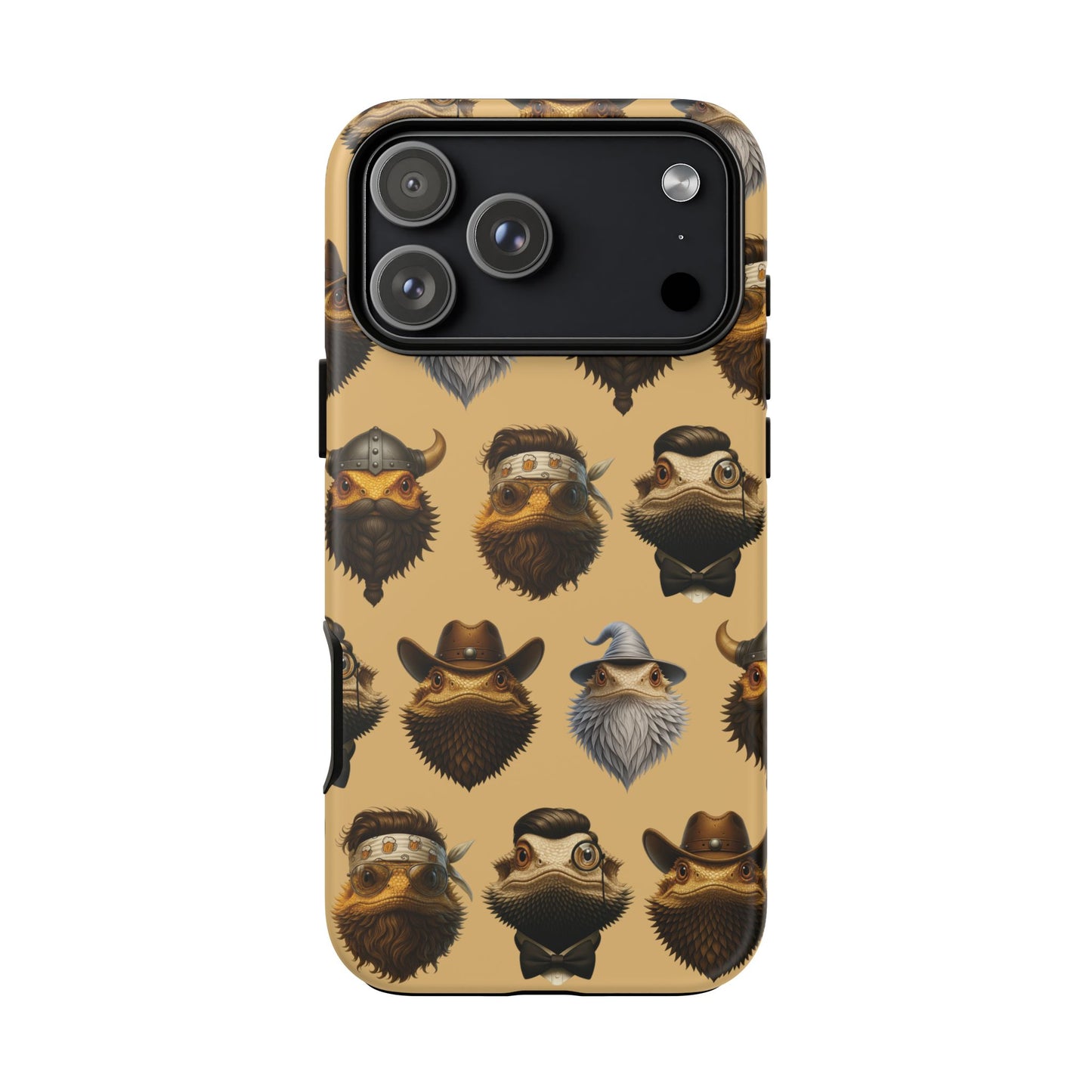 Quirky Bearded Dragon iPhone Case – Great Beards Reptile Lover Gift