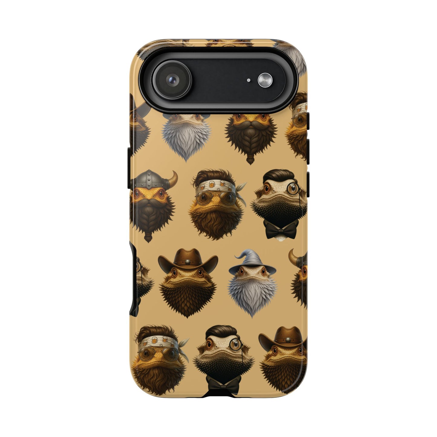 Quirky Bearded Dragon iPhone Case – Great Beards Reptile Lover Gift