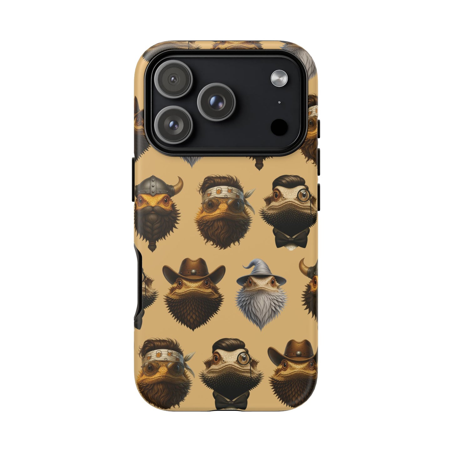 Quirky Bearded Dragon iPhone Case – Great Beards Reptile Lover Gift