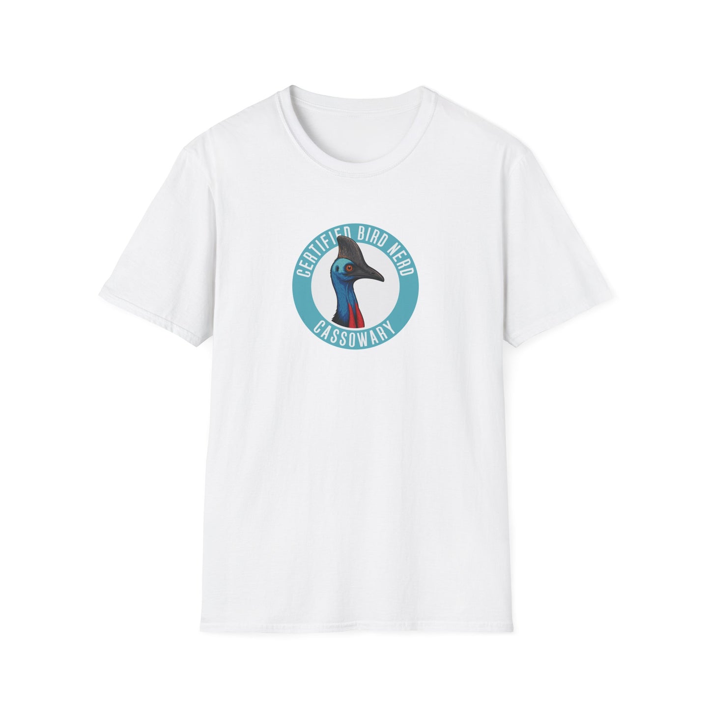 Cassowary T-Shirt, Certified Bird Nerd Shirt, Australian Bird Tee, Wildlife Lover Gift, Birdwatching Shirt, Rainforest Animal Tee