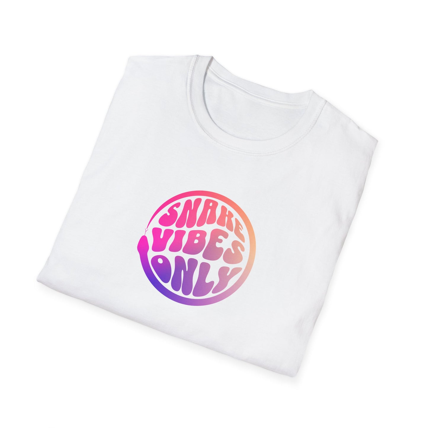 Snake Vibes Only T-Shirt, Snake Lover Shirt, Reptile Graphic Tee, Herpetology Shirt, Serpent Lover Gift, Retro Animal Tee