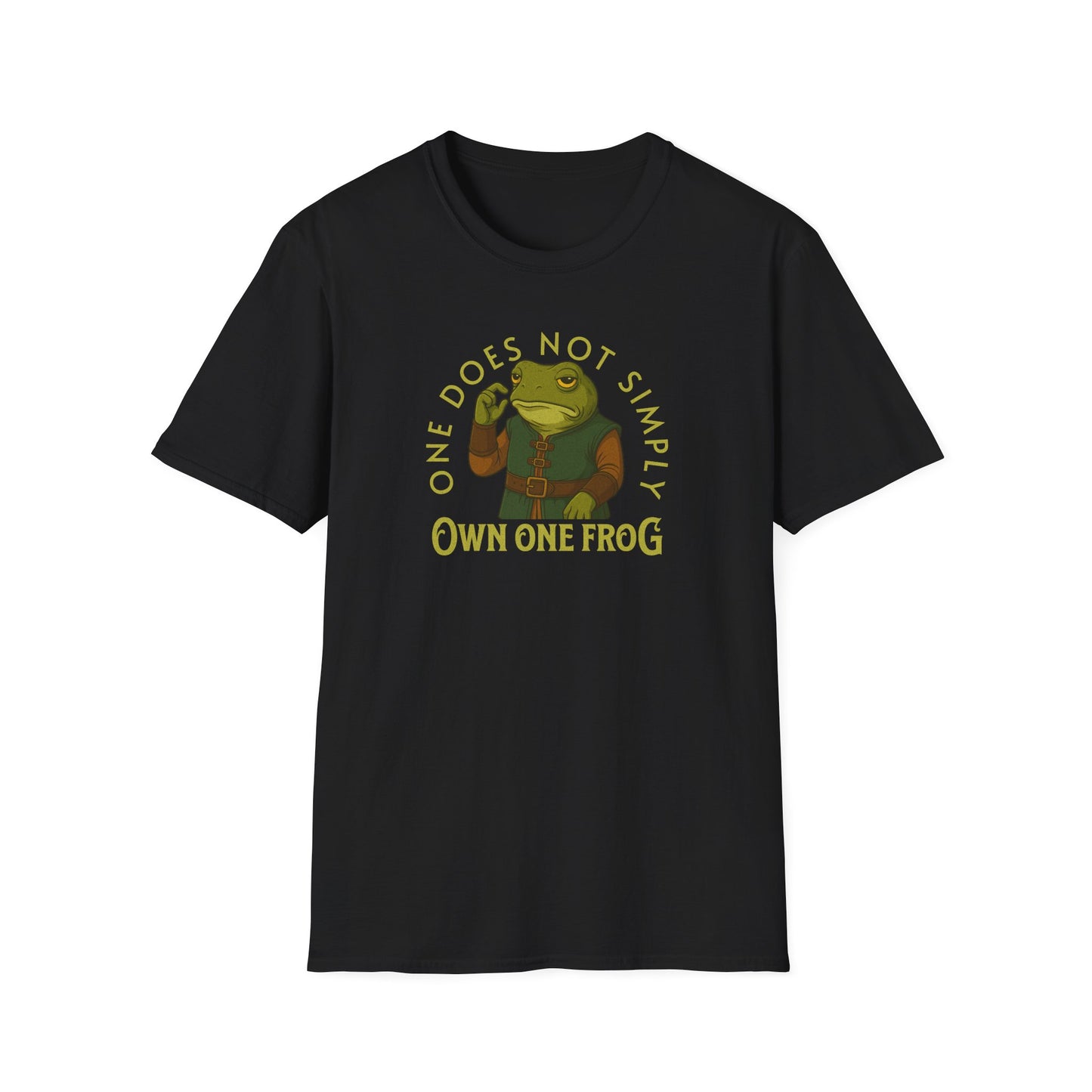 Funny Frog T-Shirt One Does Not Simply Own One Frog, Frog Meme Shirt, Amphibian Lover Gift, Cute Frog Tee
