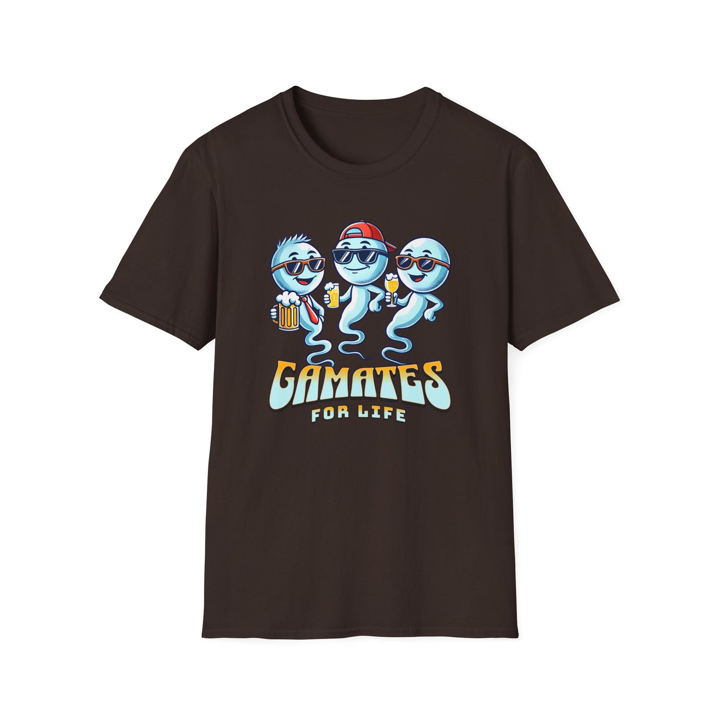 Gamates For Life Biology T-Shirt, Science Pun Shirt, Biology Teacher Tee, Nerdy Science Shirt, Genetics Humor Tee, STEM Gift