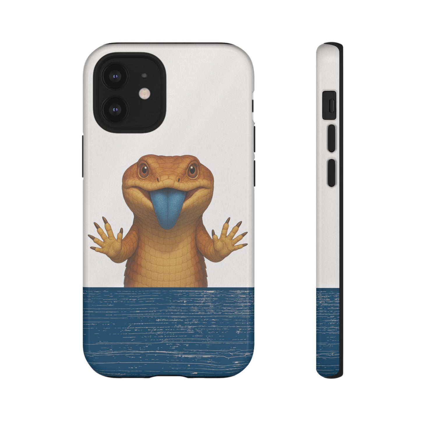 Blue-tongued Lizard iPhone Case – Glass Surfer Australian Wildlife Design