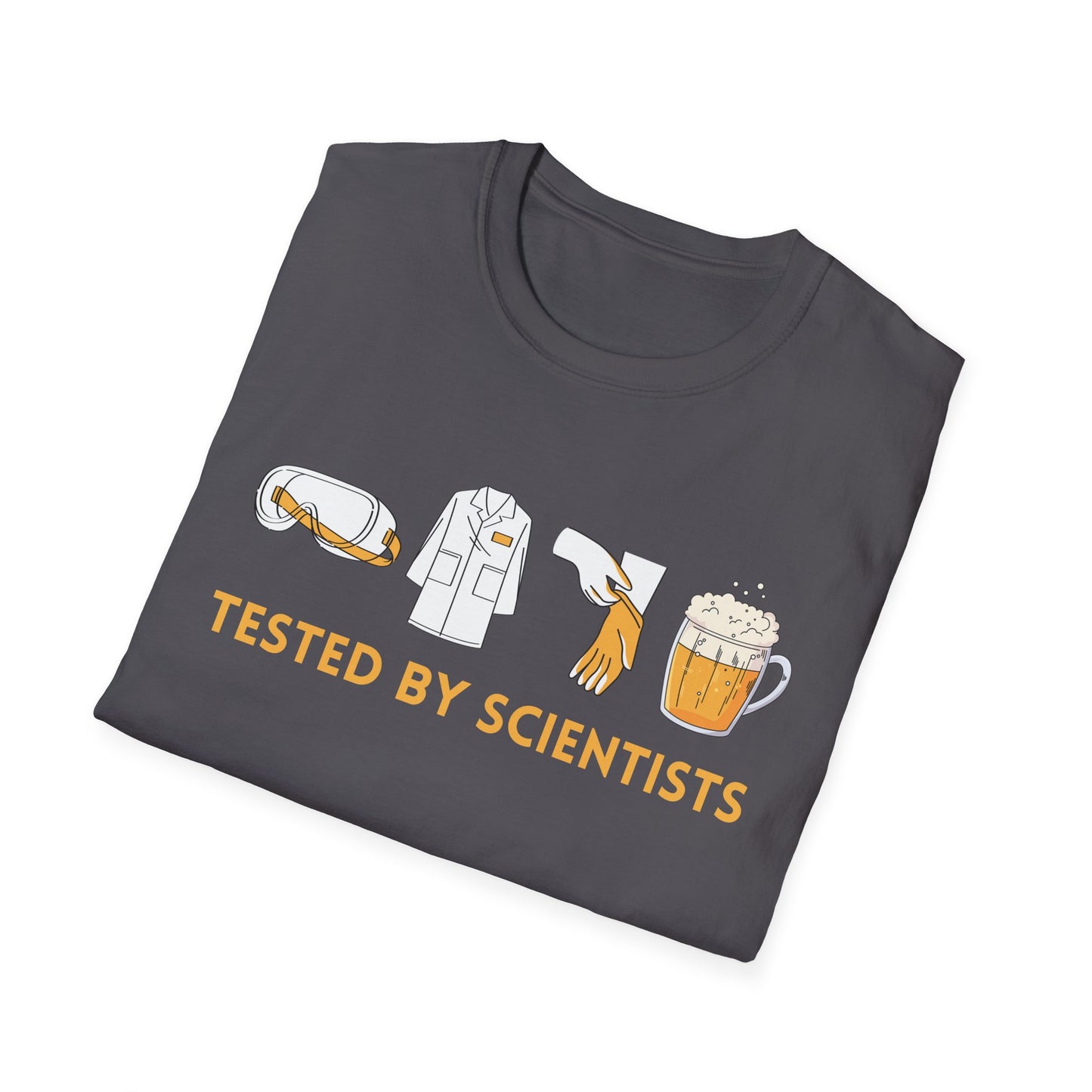 Tested by Scientists T-Shirt – Beer Funny Science Drinking Tee